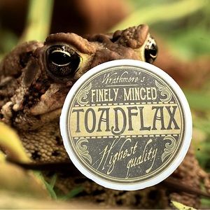 ToadFlax Witchy Sorceress Supreme Potion B0ttle Label Sticker Spells Occult